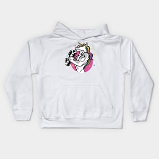 Muscular Unicorn Kids Hoodie